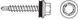 Unimet Wkret Samowiertny 4.8x80mm RAL 7024