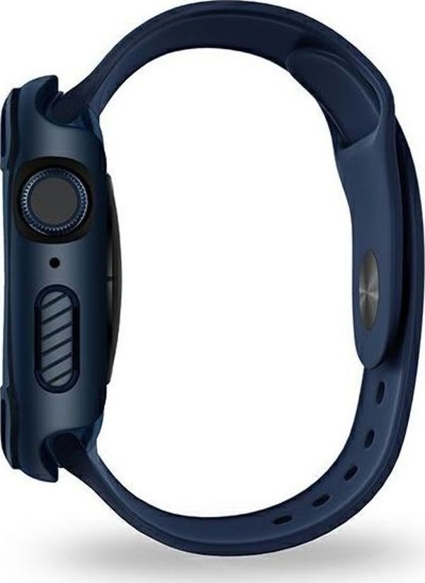 UNIQ Θήκη Torres για Apple Watch Series 4/5/6/SE 40mm, Προστασία 3 Επιπέδων με Screen Protector, Μπλε (Navy)
