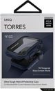 UNIQ Θήκη Torres για Apple Watch Series 4/5/6/SE 40mm, Προστασία 3 Επιπέδων με Screen Protector, Μπλε (Navy)