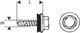 Unimet Βίδα Αυτοδιάτρητη 4.8x25mm RAL 3009