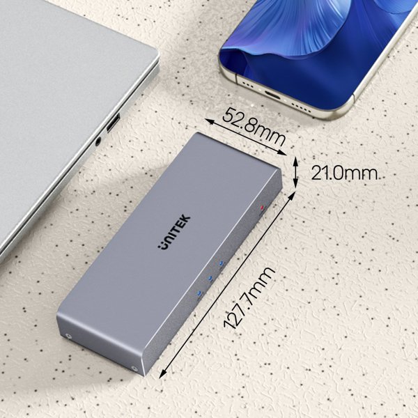 Unitek HDMI Splitter 1 In 2 Out 4K UHD, Διαχωριστής Σήματος HDMI