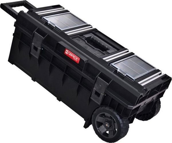 Qbrick System One Longer Technik Εργαλειοθήκη με Ρόδες, Φορητό Κουτί Εργαλείων Μεγάλης Χωρητικότητας
