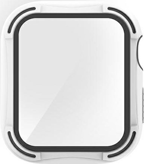 Θήκη UNIQ Torres για Apple Watch Series 4/5/6/SE 40mm, Ανθεκτική Προστασία 3 Επιπέδων με Screen Protector, Λευκό