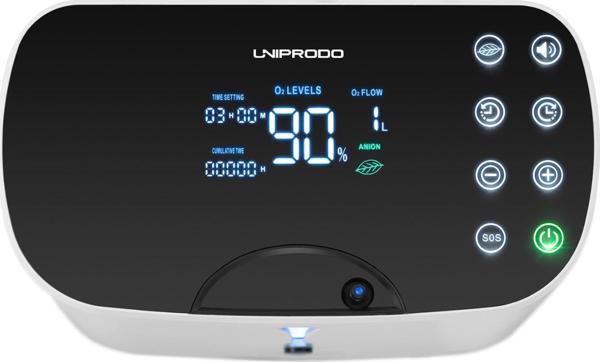 Uniprodo Koncentrator tlenu LED 1-6L 28-90% Koncentrator tlenu LED 1-6L 28-90%