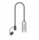 Unitek Hybrydowy adapter USB-C/USB-A do sieci Gigabit Ethernet 2,5G