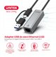 Unitek Hybrydowy adapter USB-C/USB-A do sieci Gigabit Ethernet 2,5G