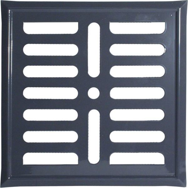 Unimet Kratka metalowa malowana 14x14cm grafit