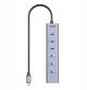 Unitek Aktywny Hub USB-C  3x USB-C 10Gbps  4x USB-A 5 Gbps z zasilaczem