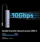 Unitek Aktywny Hub USB-C  3x USB-C 10Gbps  4x USB-A 5 Gbps z zasilaczem