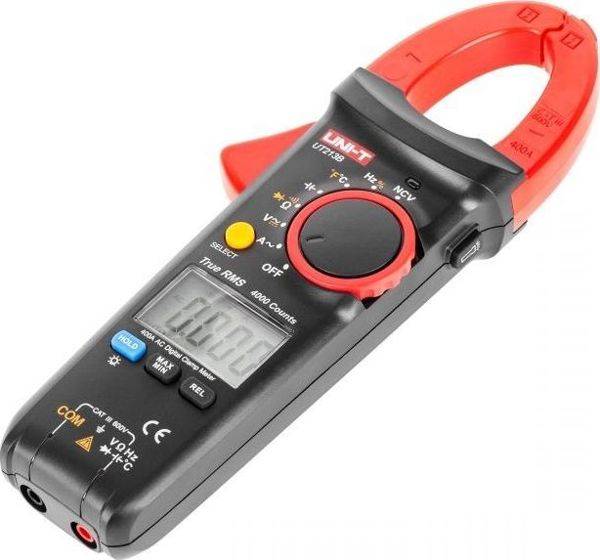 Ψηφιακό Πολύμετρο Σφιγκτήρα Uni-T UT213B, AC/DC, Μέτρηση Τάσης, Ρεύματος, Αντίστασης και Χωρητικότητας