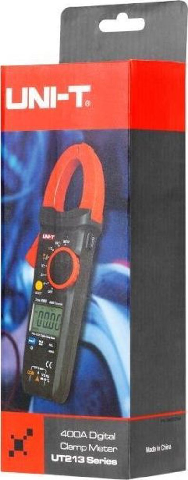 Ψηφιακό Πολύμετρο Σφιγκτήρα Uni-T UT213B, AC/DC, Μέτρηση Τάσης, Ρεύματος, Αντίστασης και Χωρητικότητας