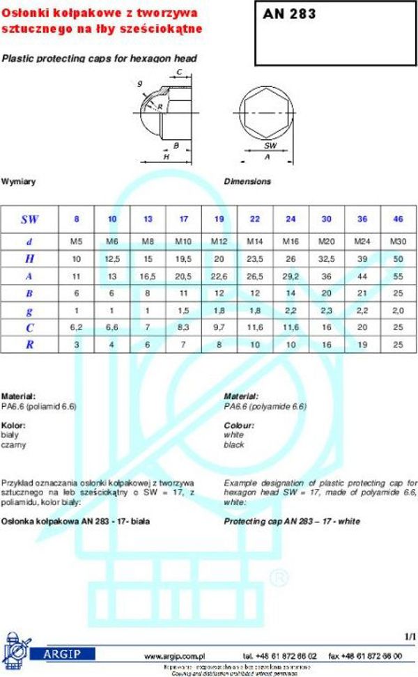 Unimet Oslonka Kolpaka Czarna AN283 S17 M10