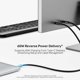 Unitek Καλώδιο USB-C σε USB-C, 10Gbps, PD 60W, 8K@30Hz, 5m