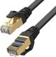 Unitek Καλώδιο Δικτύου Cat 7 SSTP 15m, Flat, Μαύρο (C1897BK-15M)