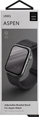 Uniq UNIQ λουράκι Aspen Apple Watch 40/38mm Πλεκτό γκρι/γρανίτης γκρι