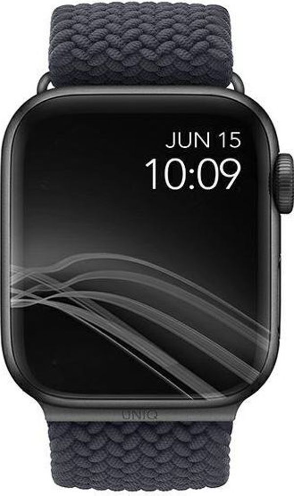 Uniq UNIQ λουράκι Aspen Apple Watch 40/38mm Πλεκτό γκρι/γρανίτης γκρι