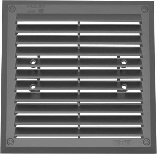 UN KRATKA WENTYLACYJNA 215*215MM GRAFIT (1 SZT)