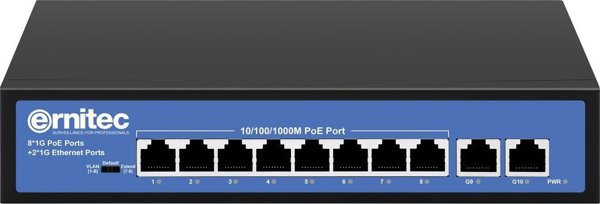 Unmanaged Intelligent 8 PoE