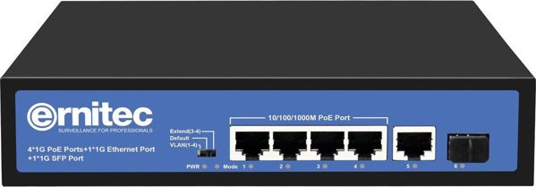 Unmanaged ,  4 x 10/1000Mbps