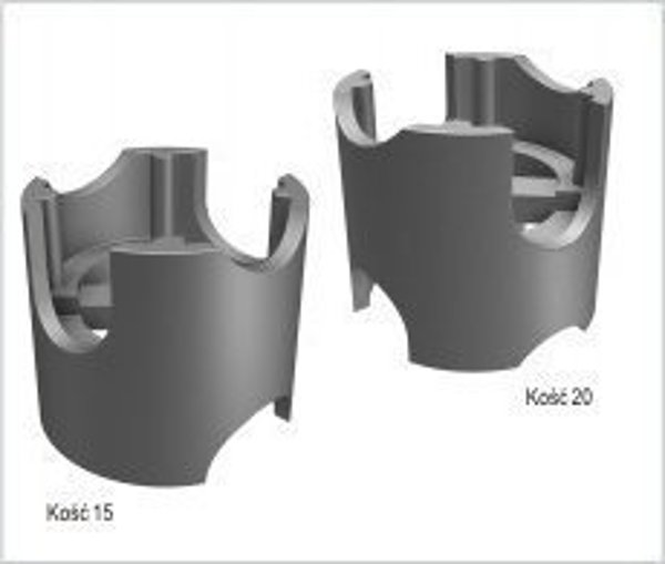 UN PODKÅADKA PLASTIKOWA PUNKTOWA KOÅÄ 35/40/45/50 BARYÅKA