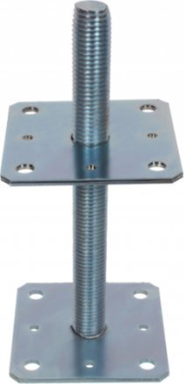 UN Βάση στύλου με ρυθμιζόμενο ύψος M24*250 160*160Μ (1 τεμ)