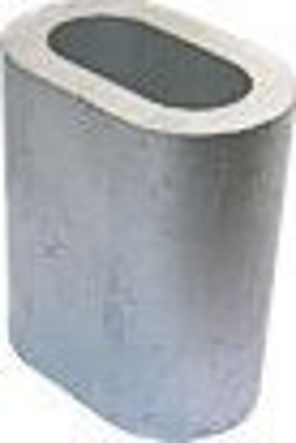 UN TULEJA ZACISKOWA ALUMINIOWA DO LIN 1.5MM