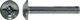 UN Βιδες Γαλβανιζέ Κεφαλή Ροδέλας DIN 967 8x30mm (1 κιλό)