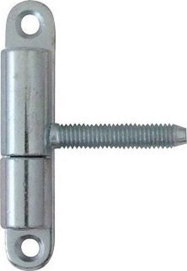 UN Mεντεσές Βιδωτός Γαλβανισμένος Λευκός 15x50mm 2 τεμ.