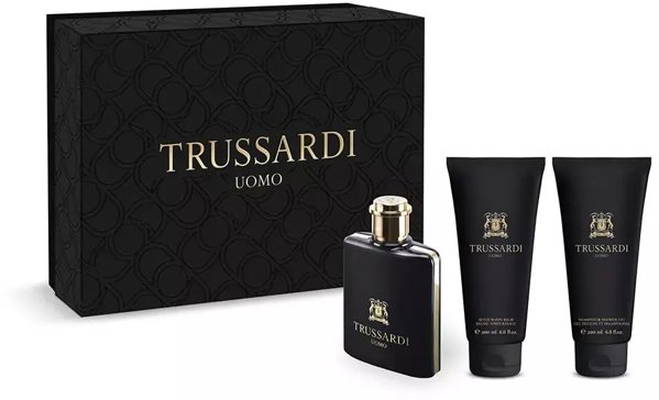 Uomo Contemporary Deluxe Eau de Toilette 100ml + Shower Gel 200ml + After Shave Balsam 200ml