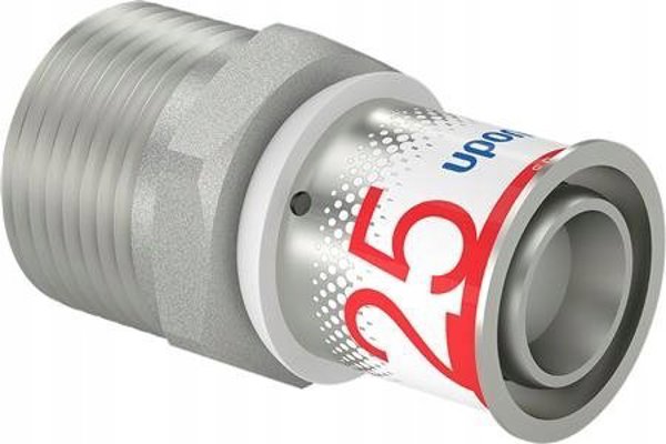 Uponor S-Press PLUS Σύνδεσμος με Εξωτερικό Σπείρωμα 25-R3/4" MT - Αντάπτορας Σύσφιξης