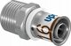 Uponor S-Press PLUS Σύνδεσμος με Εξωτερικό Σπείρωμα 25-R3/4" MT - Αντάπτορας Σύσφιξης