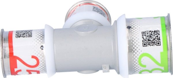 Uponor S-Press PLUS Μειωτικό Ταφ PPSU 32-25-25, Σύνδεσμος Ύδρευσης