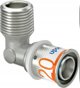 Uponor S-Press PLUS γωνία με εξωτερικό σπείρωμα 20-R1/2MT