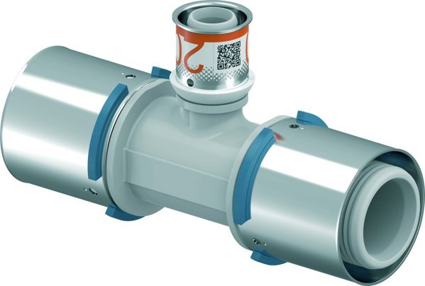 Uponor S-Press τριπλή μειωτική σύνδεση PPSU 40-20-40
