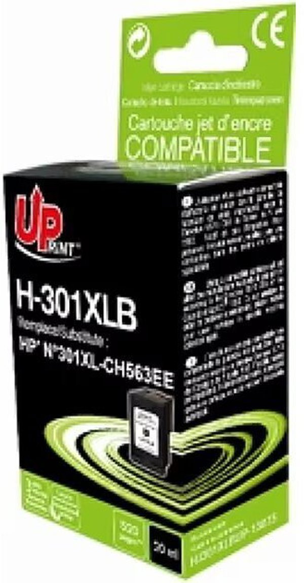 UPrint HP 301XLBk Black H-301XL-B-UP