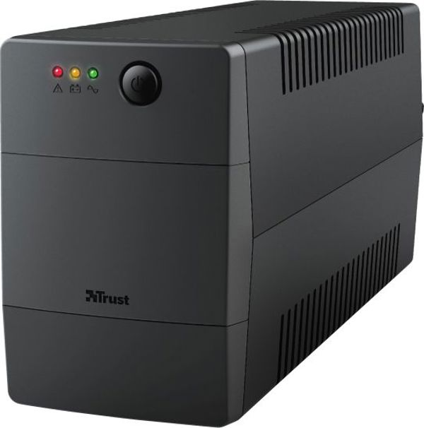 Trust Paxxon 800VA UPS - Αδιάλειπτο Σύστημα Τροφοδοσίας για Προστασία Ηλεκτρονικών Συσκευών