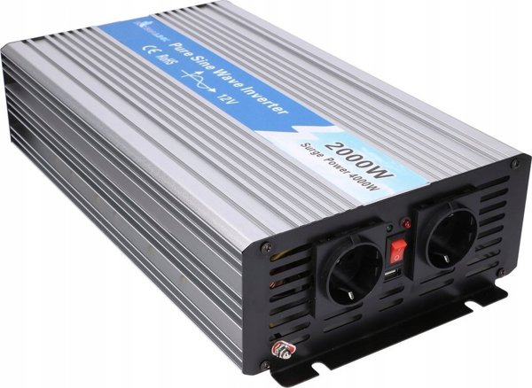 UPS Epos EXTRALINK VOLTAGE CONVERTER 12V - 230V, 2000W, PURE SINUS OPIP-2000W