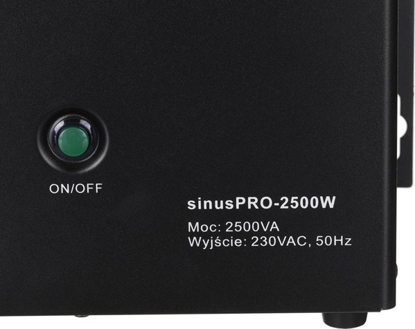 Volt UPS Sinus Pro 2500VA - Line-Interactive Σύστημα Αδιάλειπτης Παροχής Ενέργειας 2500W, Μαύρο