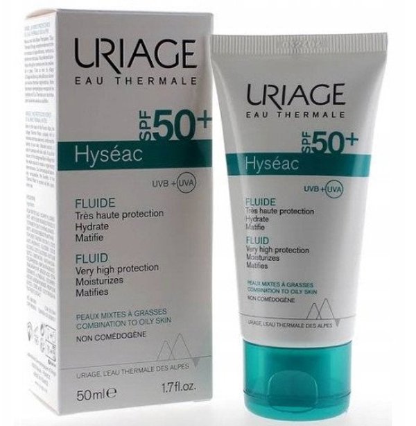URIAGE Hyseac Mattifying Fluid SPF50+ 50ml