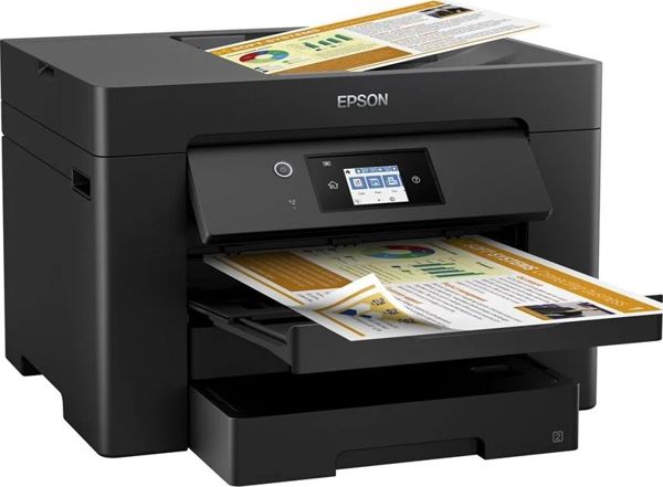 Epson WorkForce WF-7830DTWF Πολυμηχάνημα Εκτυπωτής A3 με Εκτύπωση Διπλής Όψης, Σάρωση, Αντιγραφή και Φαξ (C11CH68403)