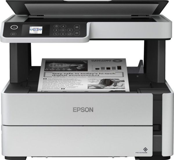 Epson EcoTank ET-M2170 Πολυμηχάνημα Εκτυπωτής, Scanner, Φωτοτυπικό, Ασπρόμαυρη Εκτύπωση, Wi-Fi, Ethernet