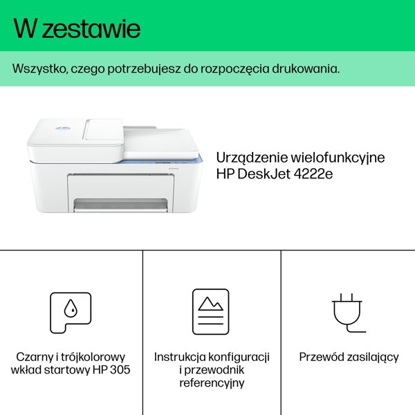 HP πολυλειτουργικός εκτυπωτής HP Deskjet 4222e