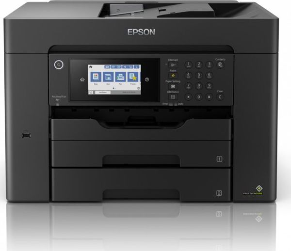 Epson WorkForce WF-7840DTWF Πολυλειτουργικός Εκτυπωτής A3+ με Duplex, Σάρωση & Φαξ (C11CH67402)