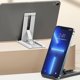 Usams US-ZJ070 Ρυθμιζόμενη Βάση Γραφείου για Smartphone & Tablet, Μαύρο