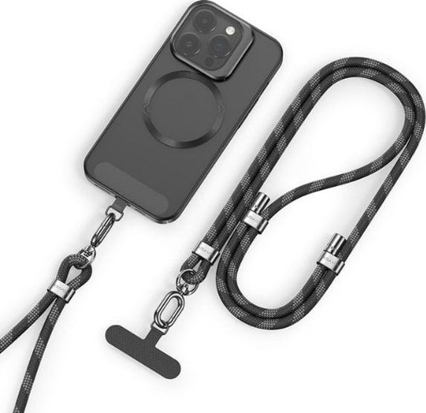 USAMS Καθολικό Λουράκι Smartphone US-ZB316 1.6m Πράσινο