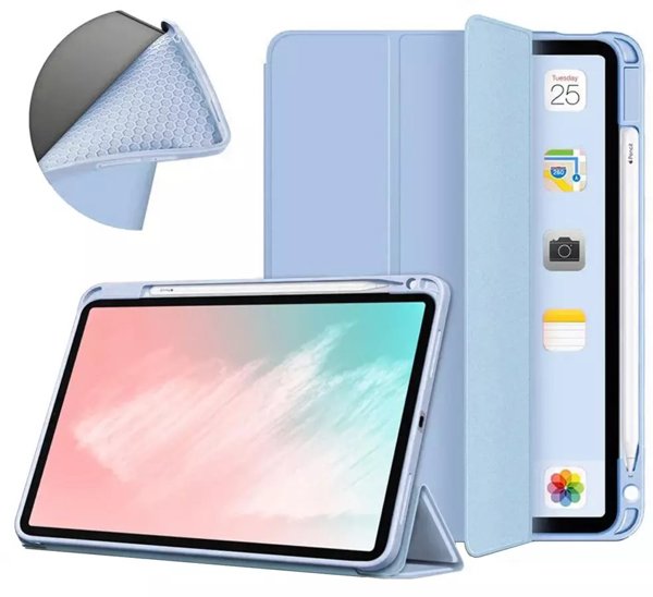 Θήκη Usams Smart Pencil για Apple iPad 10.9" (10th Gen 2022) & iPad 11" (11th Gen 2025), Μπλε