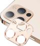 Usams Προστατευτικό Γυαλί Φακού Κάμερας για iPhone 12 Pro Max, Μεταλλικό Χρυσό BH707JTT03
