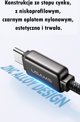 Usams Καλώδιο Meteor US-SJ743 USB-C σε Lightning 30W 1.2m, Γρήγορης Φόρτισης, από Κράμα Ψευδαργύρου, Μαύρο