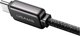 Usams Καλώδιο Meteor US-SJ743 USB-C σε Lightning 30W 1.2m, Γρήγορης Φόρτισης, από Κράμα Ψευδαργύρου, Μαύρο