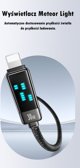 Usams Καλώδιο Meteor US-SJ743 USB-C σε Lightning 30W 1.2m, Γρήγορης Φόρτισης, από Κράμα Ψευδαργύρου, Μαύρο